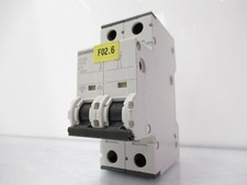 5SY62 MCB C2 5SY62MCBC2 SIEMENS- Circuit Breaker LOT OF 3 (USED TESTED)