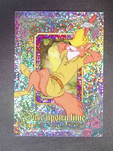 Robin Hood [Black Wave] #ON-8 card from 2024 Topps Chrome Disney Once Upon A Time
