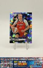 2024 Panini Prizm WNBA Emily Engstler #67 Ice Prizms Washington Mystics