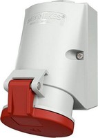 Mennekes 422 Wandsteckdose Mit Twincontact 32A 5-Polig 6H 400V IP44