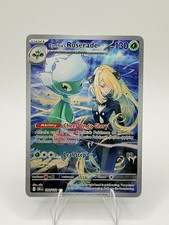 Cynthia's Roserade Illustration Rare Pokemon TCG Destined Rivals 184/182 NM