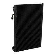 Vintage Air 03332 Black Superflow Vertical Air Conditioning Condenser 14x21x.75