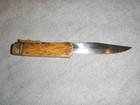 WWII Japanese Valor Military Bone Handle Folding Knife #1054 Must See — photo 1