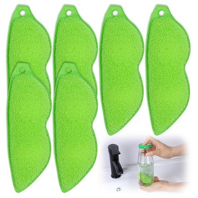 6 Pcs Magic Beans Bottle Cleaner Sponge Reusable Bean Shape Water Bottle Clea...