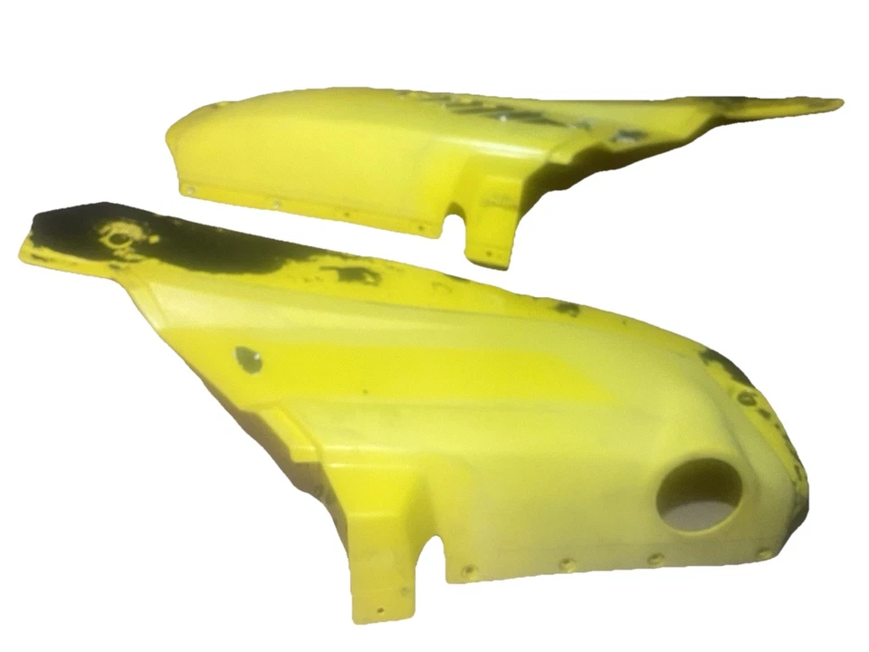 Cubierta de plástico para tanque de gasolina Yamaha YT125 1980-1985 Tri-Moto OEM Foto 2 de 4