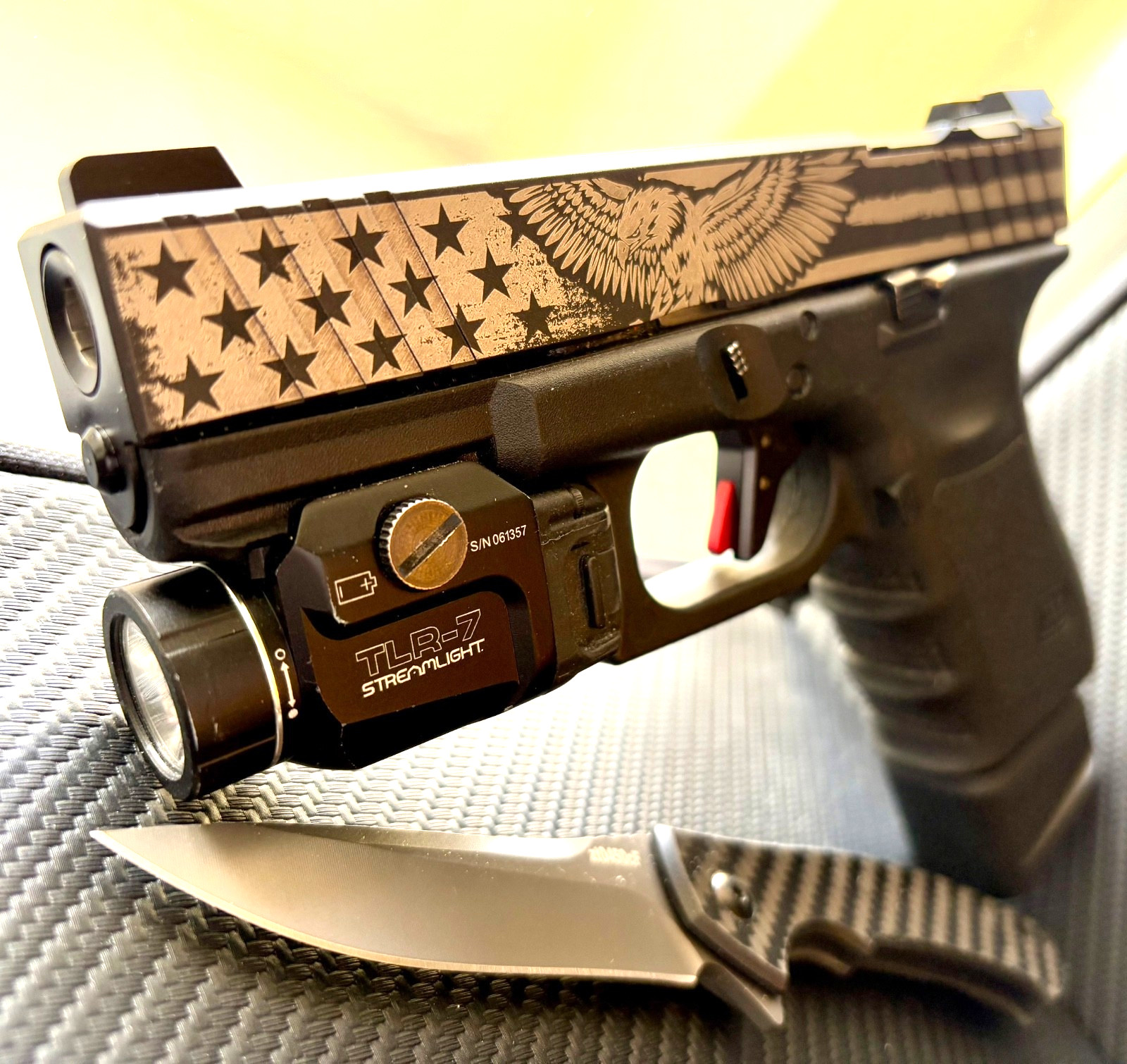 Custom Glock 19 Gen 3 Slide Complete G19 RXM Upper Trijicon RMR Cut ...
