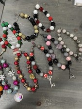 handmade chunky bubblegum bead necklaces and bracelets