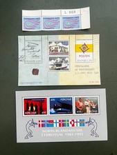 Aland, Faroe, Denmark MNH collection