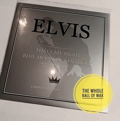 Elvis Presley   That's All Right / Blue Moon Of Kentucky 7'' 45rpm