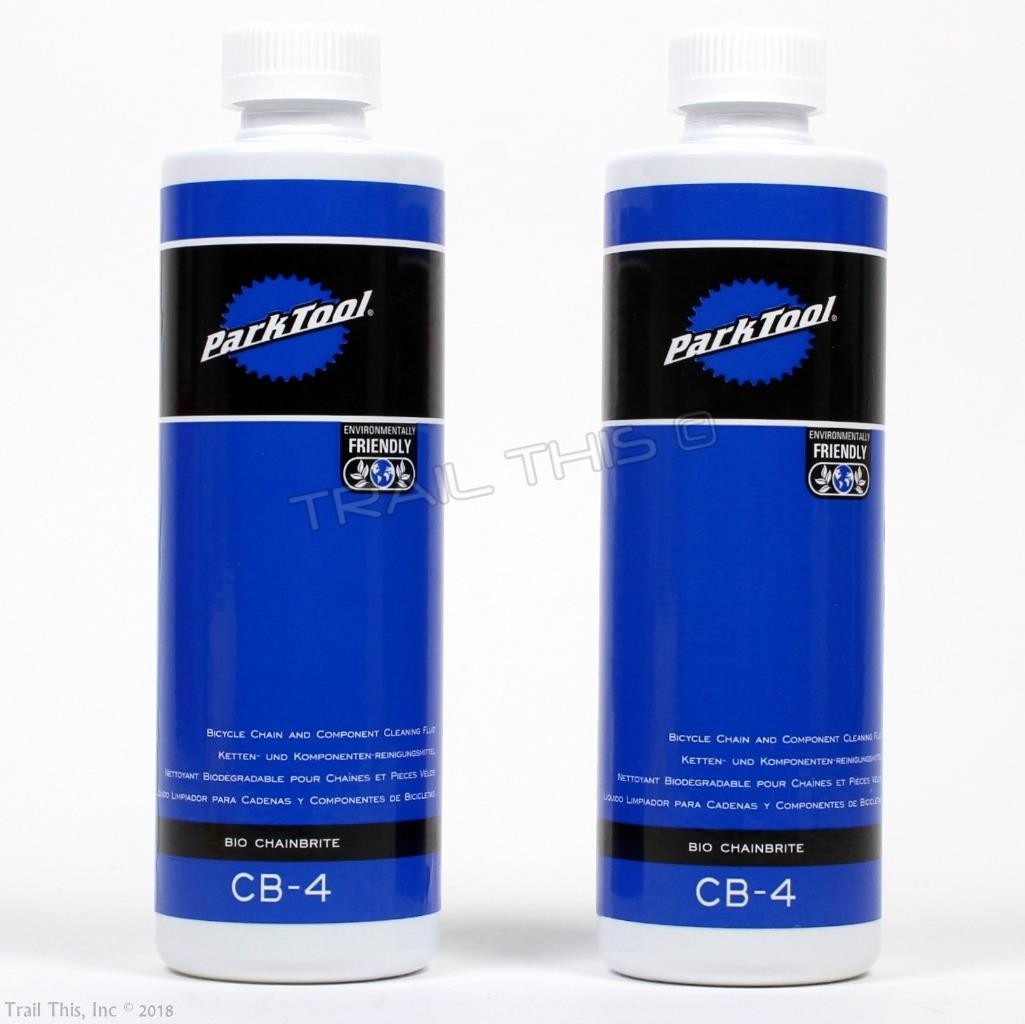 2-Pack Park Tool CB-4 16oz Chain Cleaning Fluid Chainbrite B