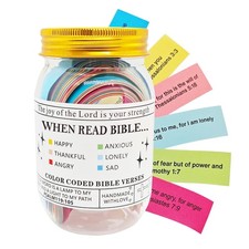 Bible Verse Hope  Prayer Jar - Creative Christmas Stocking Stuffer  Color