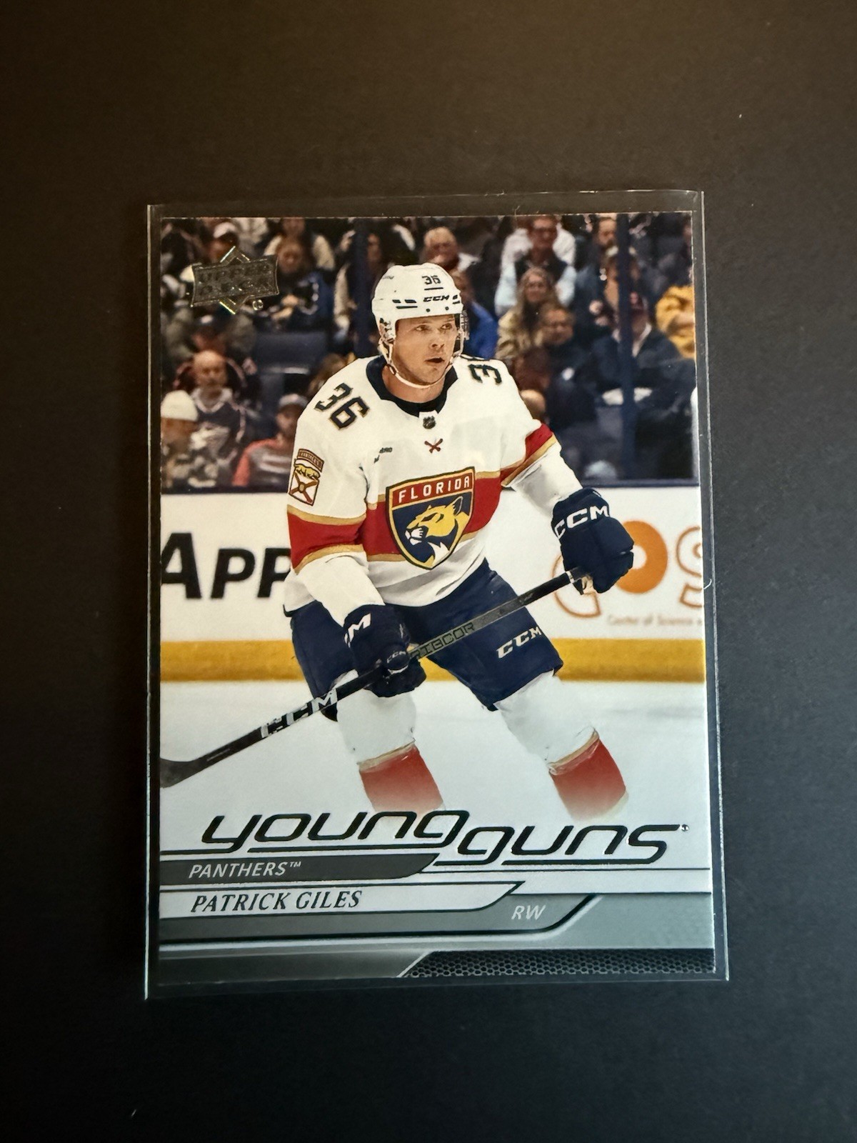 2024-25 Upper Deck Series 2 Young Guns - Patrick Giles #476 - Florida Panthers