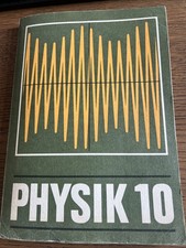 DDR Schulbuch " Physik Klasse 10" 1985