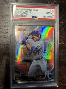 その他 MLB Bobby Witt Jr. PSA10 BOBBY WITT JR 2022 TOPPS CHROME COSMIC NUCLEUS REFRACTOR PSA 10
