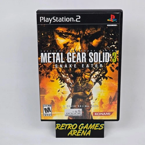 Metal Gear Solid 3: Snake Eater (PlayStation 2 PS2) CIB COMPLETE