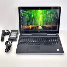 Dell Precision 7520 4K CAD Gaming Laptop Intel i7 Quadro M1200 32GB RAM 2TB SSD