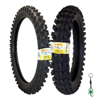 Pirelli Scorpion MX 32 Mid Soft Front 80/100-21, Rear 100/90-19