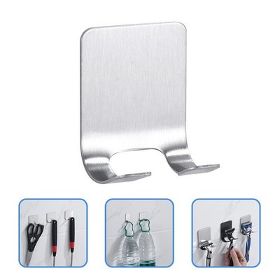 6 stücke Dusche Rasiererhalter Selbstkleber Shaver Hanger Edelstahl Organizer