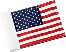 Mini Golf Flag 6 x 8 Inch Double Sided 420D Nylon Outdoor Putting Green Marker