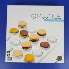 QAWALE Wooden Board Game by Gigamic Abstract Strategy Game Complete Excellent