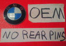 1997-2011 Bmw Hood Emblem Logo Badge Fit E46 E60 E92 E39 X5 51148132375 Oem Read