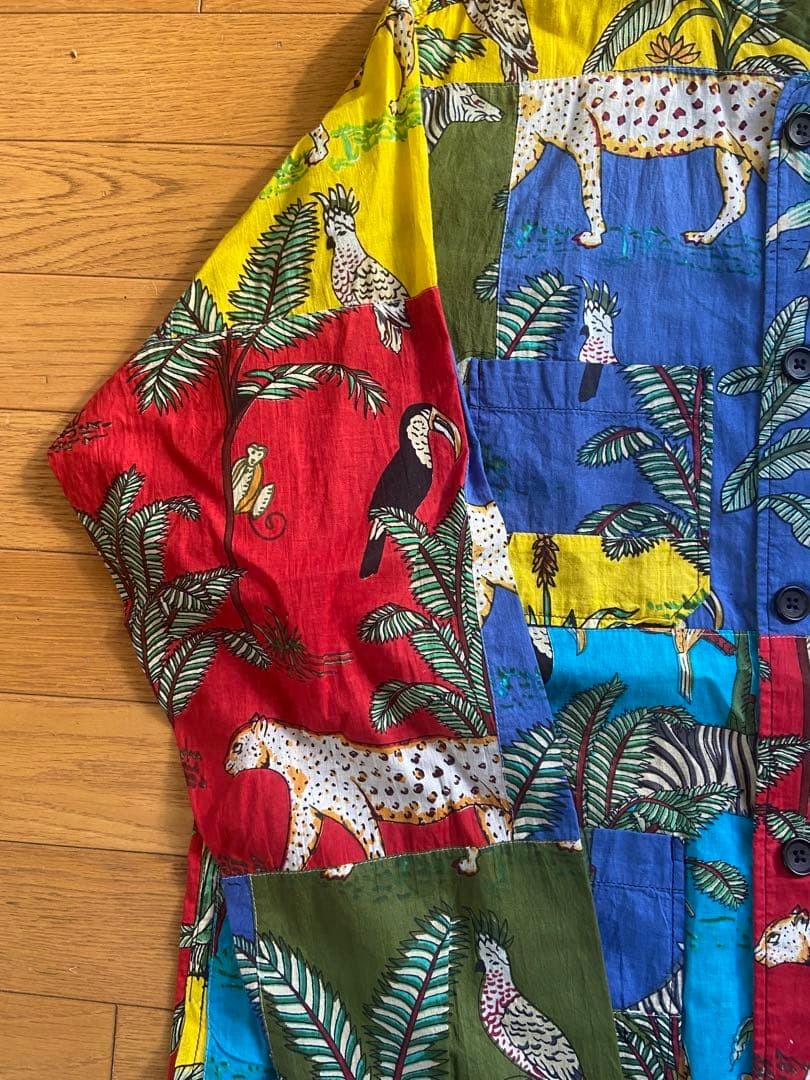 ENGINEERED GARMENTS Safari Patchwork Allover M - image 3