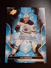 2019-20 Leon Draisaitl SPx Auto #41 Auto Edmonton Oilers