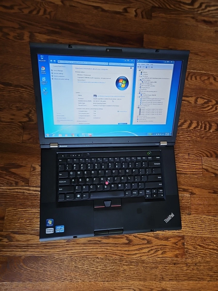Lenovo ThinkPad T530 Intel Core i5 3rd Gen. PC Laptops & Netbooks