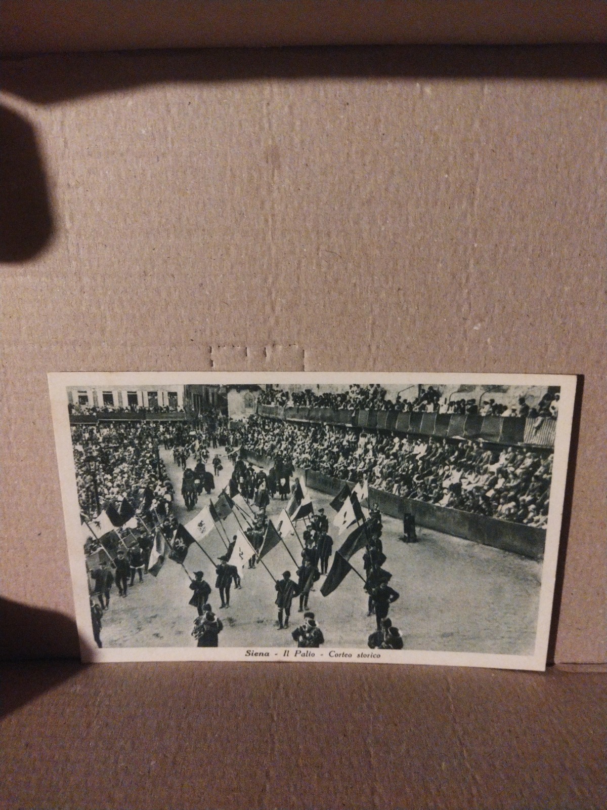 Siena Il Palio Carosello Bella Cartolina Animata Formato Piccolo Non Viaggiata