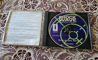 ShockWave (3DO, 1994) Disc & Reference Card In Generic Jewel Case