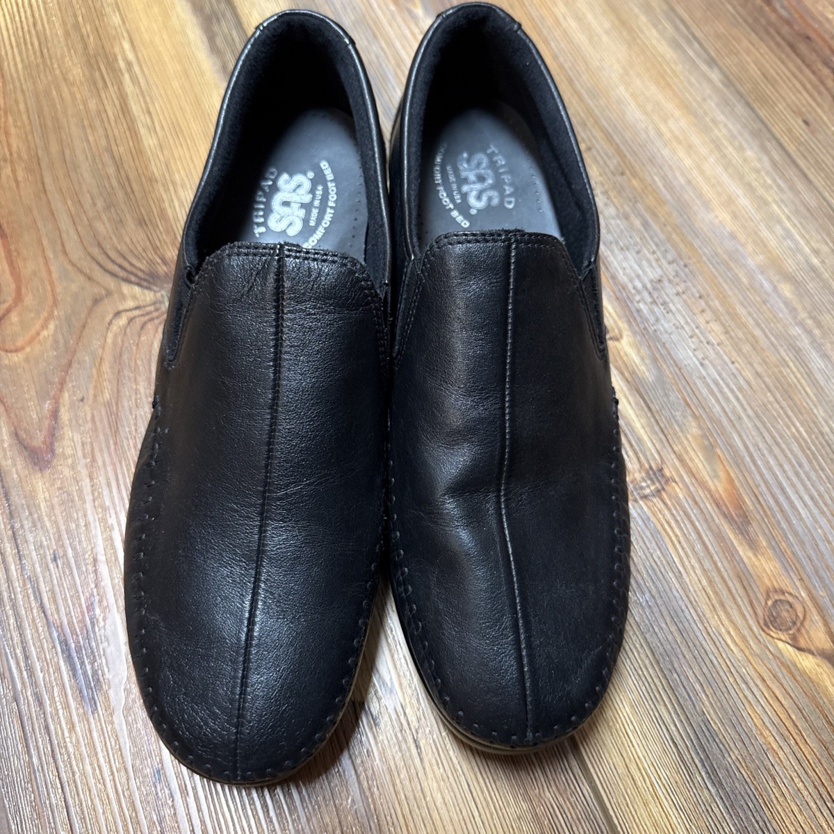 SAS Tripad Comfort Shoes Womens 8.5 M Casual Slip On Leather 