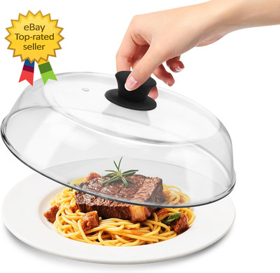 10In Glass Microwave Splatter Cover for Food 10In Glass Microwave Cover