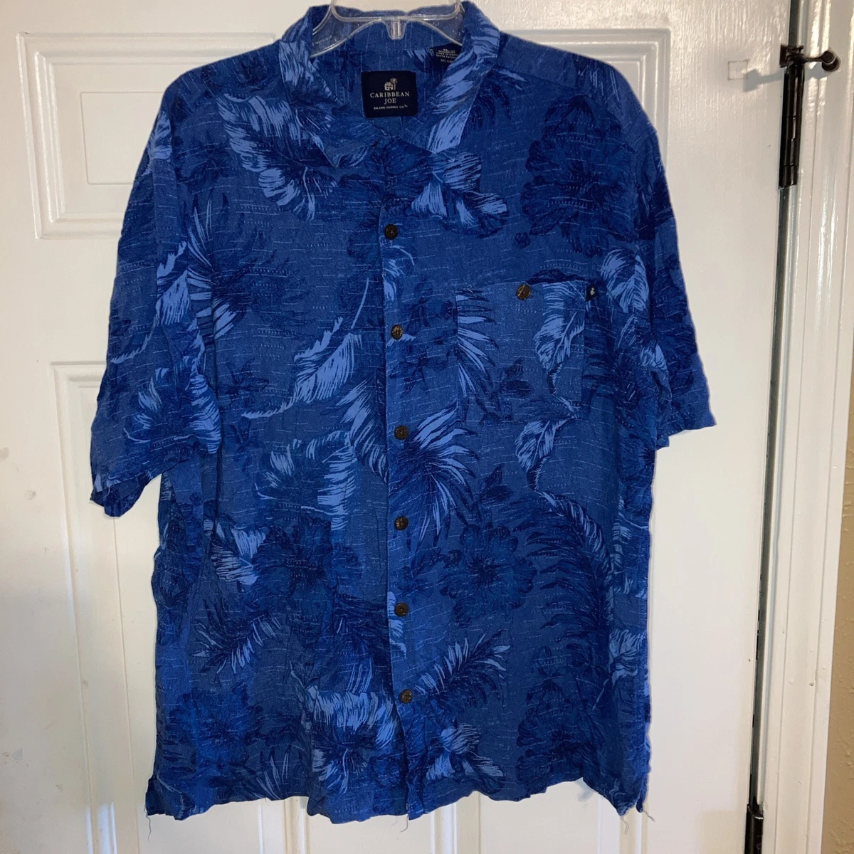 Costume Hawaïen En Coton Et Lin Pour Hommes Chemise À Manches Courtes