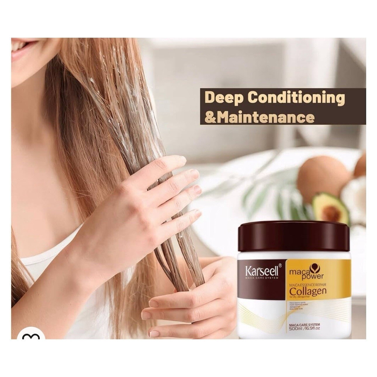hair system Damaged Hair Repair Mask Plus Moroccan Argan Oil Treatment