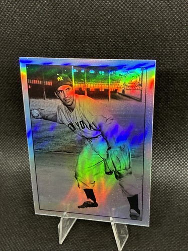 PHIL RIZZUTO 2017 Bowman Chrome Baseball Card #48B-PR Bazooka Joe Refractor NY - Picture 2 of 4