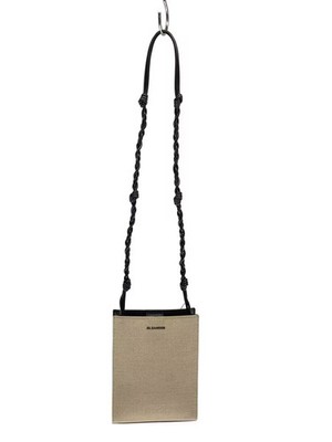 JIL SANDER Shoulder Bag Canvas BEG