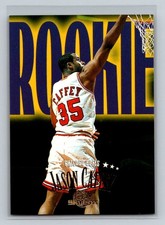 1995-96 SkyBox Premium Rookie RC #222 Jason Caffey Chicago Bulls Basketball Card