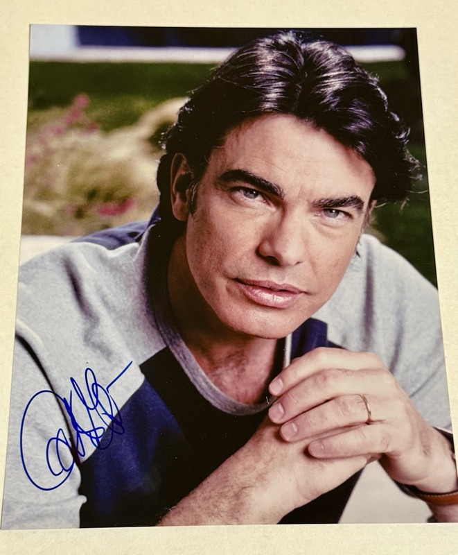 Peter Gallagher Hand Signed 8x10 Photo The O.C. Law and Order