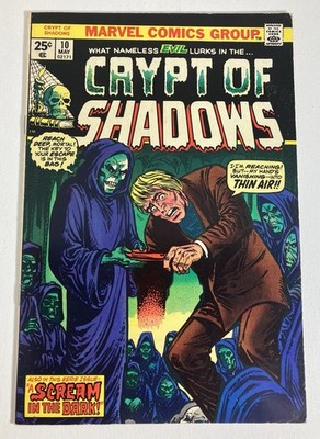 Crypt Of Shadows #10 (1974) - Bronze-Age Horror - A Scream In The Dark!