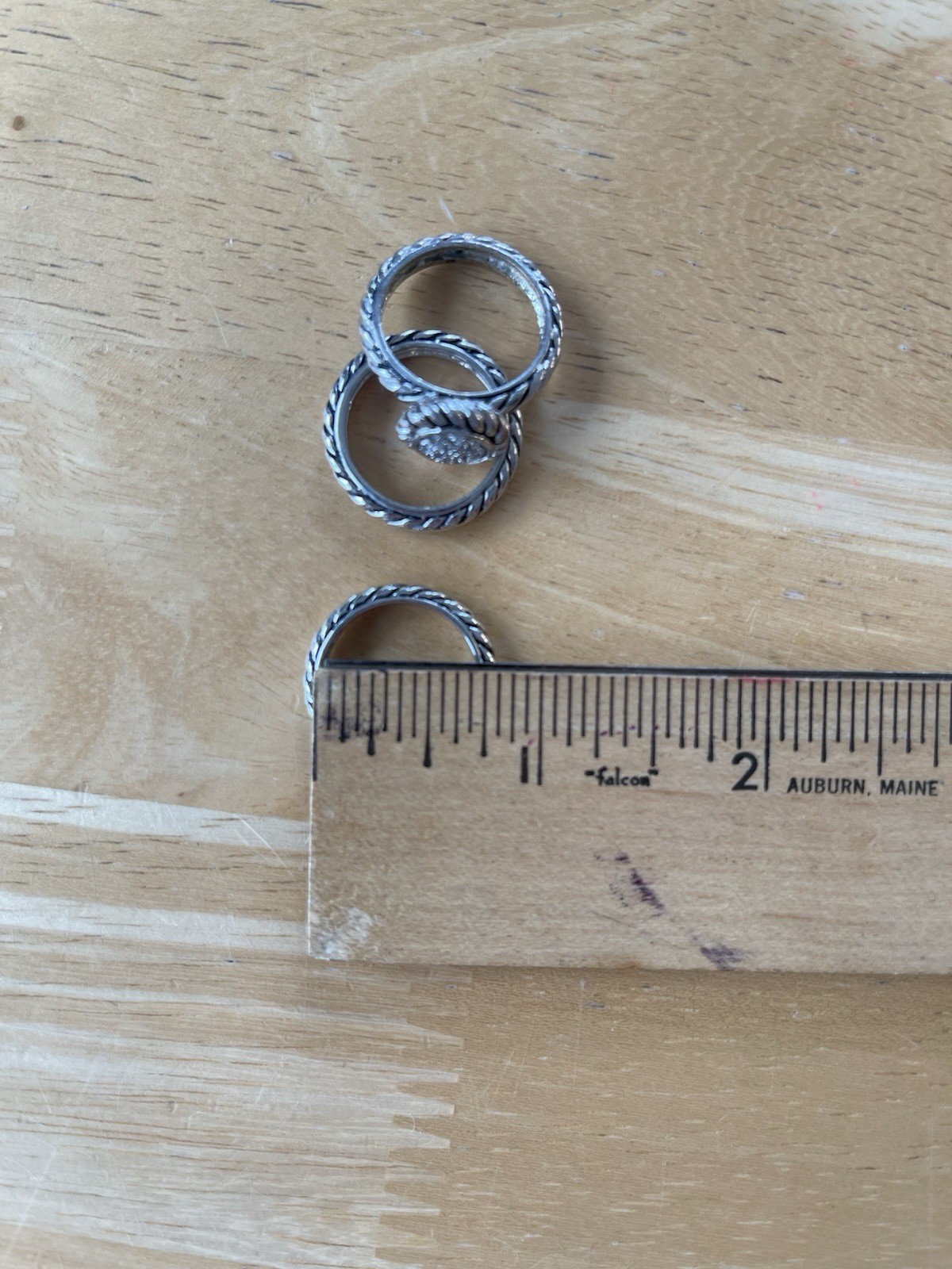 VTG 925fd Stackable Rings - image 5