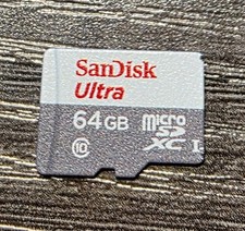 SanDisk Ultra 64GB Micro SD Class 10 war in Galaxy25, 1/2 Full 70er 80er 90er Rock