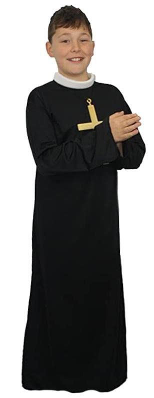 Generico Tonaca Prete Abito Talare Uomo Liturgico Paramenti - Foto 2