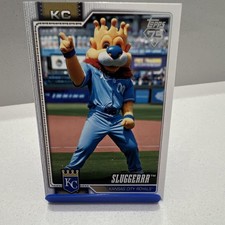 Topps 2026 Series One Sluggerrr M-9 Kansas City Royals Mascot Baseball Card