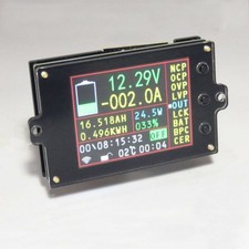DC 120V 500A Wireless Battery Tester Voltage AMP AH SOC Power Capacity Detector