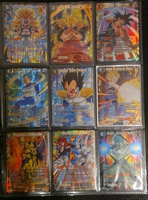 Dragon Ball Super Card Game SPR/SRR Lot | Gohan, Vegeta, Gogeta, Android 18