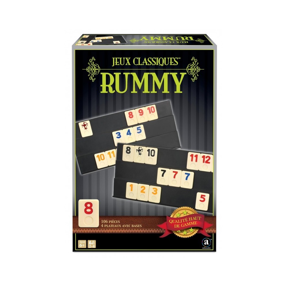 Rummy Classic COPAG neuf pour remplacer vos vieux jeux de rami en carton