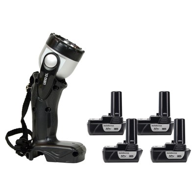 Metabo HPT UB10DL 12V Flashlight w/ (4) BCL1015S 12V Li-ion Batteries