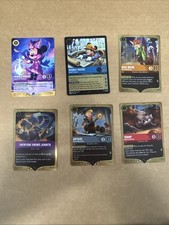 Disney Lorcana Hyperia City Gold Seasons set 14 Promo cards set of 6