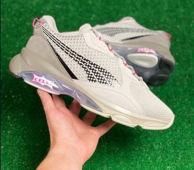 Puma X Flagship Cell Dome NYC Low Mens Shoes Gray Violet 374397-01 NEW Size 10.5