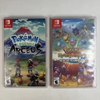 New ListingPokemon Legends: Arceus & Mystery Dungeon Rescue DX Lot Nintendo Switch In Box